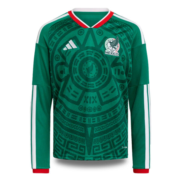 Playera Selección Mexicana Local Manga Larga Mundial 2026 | Jersey Oficial