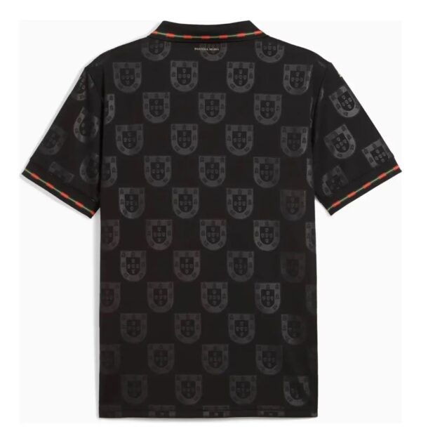 jersey portuagl negro alternativo back Playera Selección de Portugal Local Manga Corta Mundial 2026 | Jersey Oficial