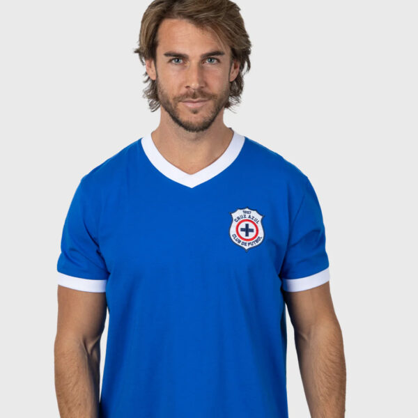 Playera Vintage Cruz Azul Azul x Coolligans | Edición Retro Ascenso 1964
