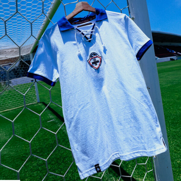 Playera Vintage Cruz Azul Blanca x Coolligans | Edición Retro Orígenes de La Máquina